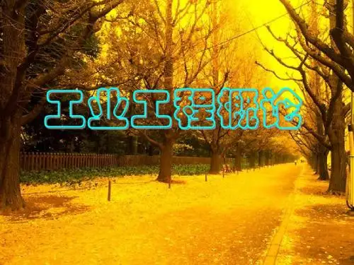 工业工程概论PPT(共 58张)