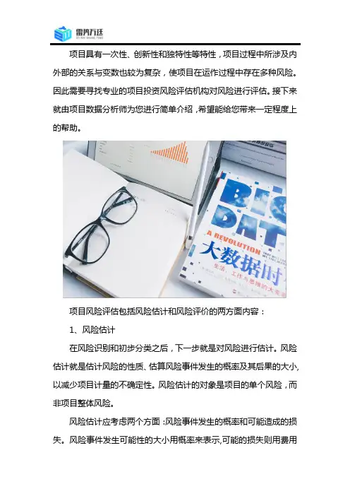 项目投资风险评估机构