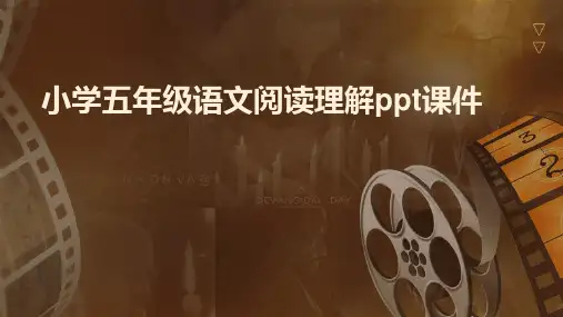 小学五年级语文阅读理解ppt课件