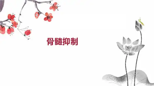 骨髓抑制    
