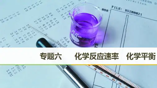 高考化学二轮复习专题六化学反应速率 化学平衡课件(107张)