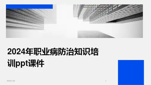 2024年职业病防治知识培训ppt课件(2024)