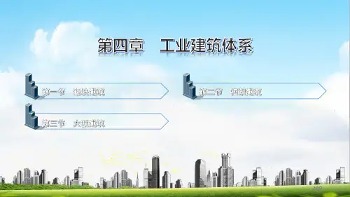 建筑概论  第四章 工业建筑体系