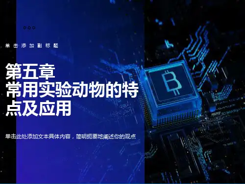 常用实验动物的特点及应用