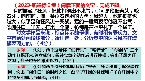 2025届高考语文复习：正确使用标点符号+课件