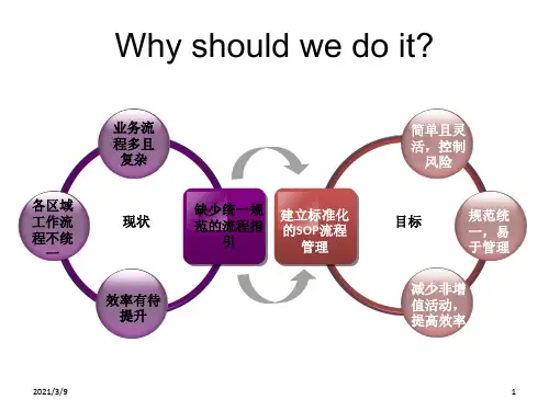 标准化工作流程SOPPPT课件