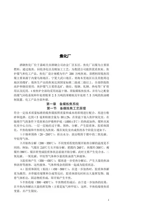 焦化