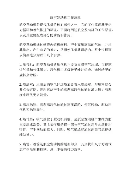 航空发动机工作原理