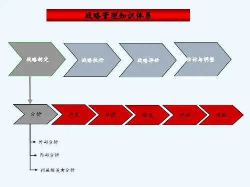 麦肯锡战略管理知识体系