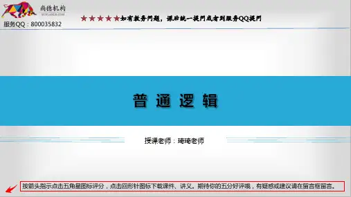 普通逻辑学-第一章ppt