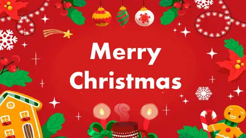 幼儿少儿圣诞节英文课件PPTChristmas-Day