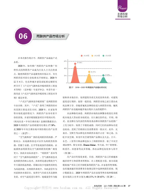 第六节 两联供产品市场分析