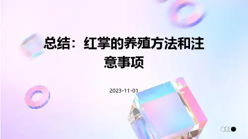 总结：红掌的养殖方法和注意事项