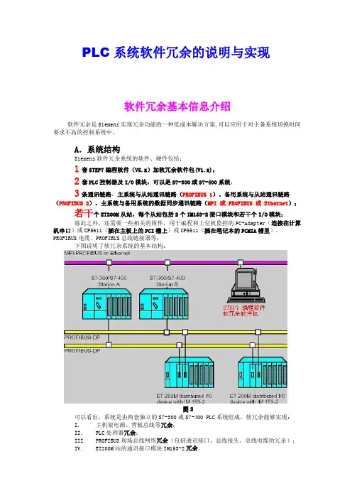 西门子S7-300软冗余指南