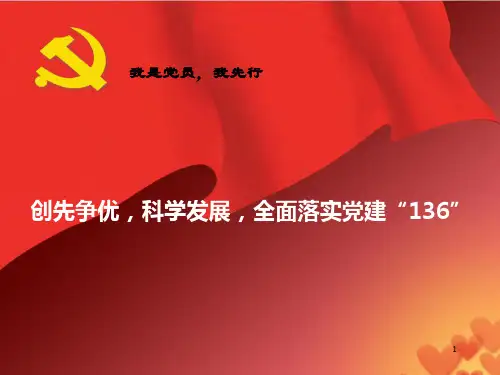 高标准示范党支部PPT课件