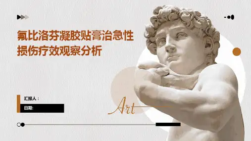 氟比洛芬凝胶贴膏治急性损伤疗效观察分析