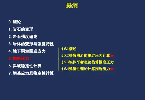 5-围岩压力资料