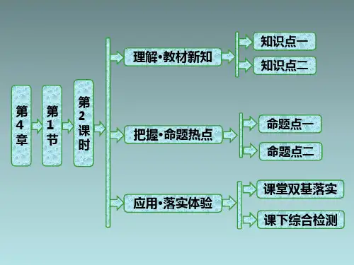 高一化学第4章  第1节  第2课时 硅酸盐与无机非金属材料