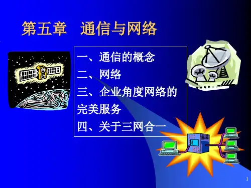 通信与网络技术讲解(ppt 37页)