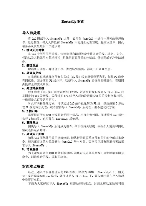 SketchUp封面那点事儿