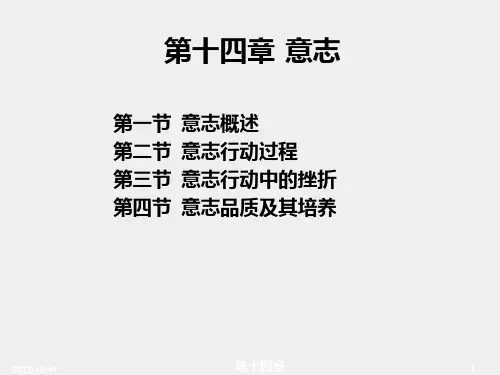普通心理学课件第十四章