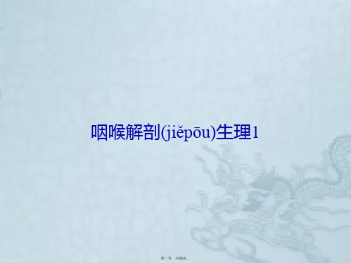 咽喉解剖生理