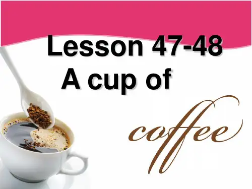 新概念英语第一册lesson 47-48精品课件