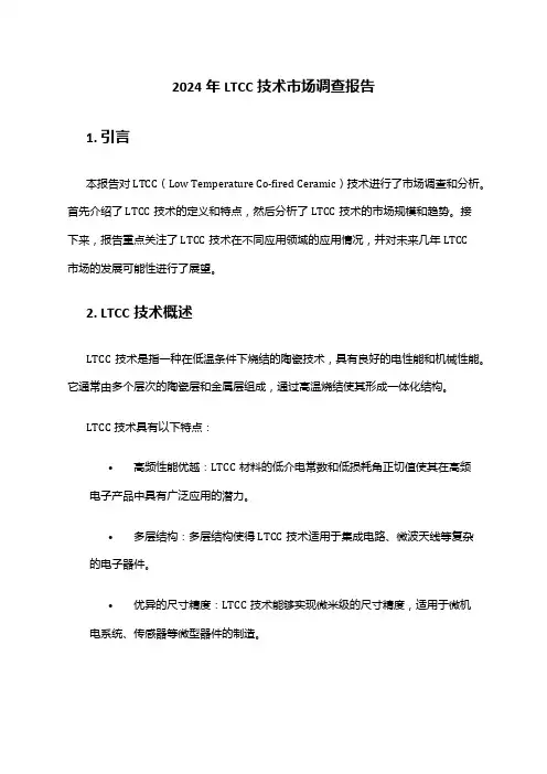2024年LTCC技术市场调查报告