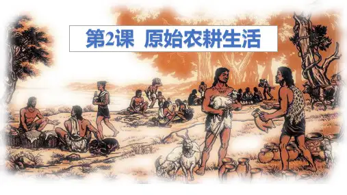 最新人教部编版初中历史七年级上册《原始农耕生活》精品教学课件