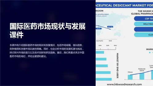 国际医药市场现状与发展课件