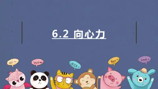 【高中物理】向心力 向心加速度 课件 高一下学期物理人教版(2019)必修第二册