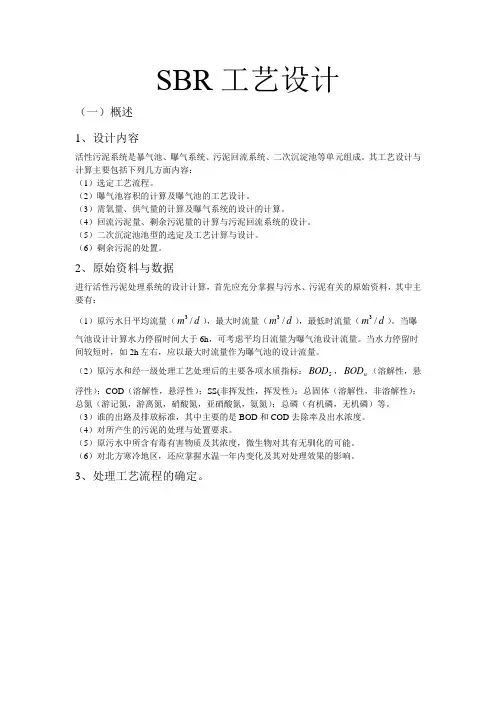 SBR工艺设计1