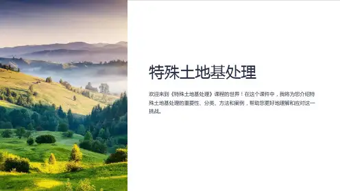 《特殊土地基处理》课件