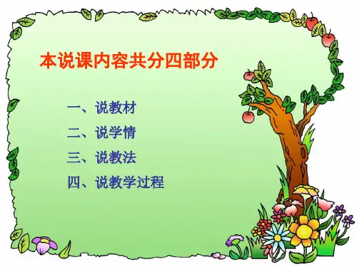 物理说课课件ppt