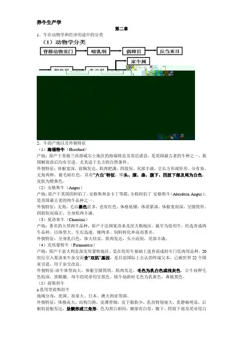养牛生产学