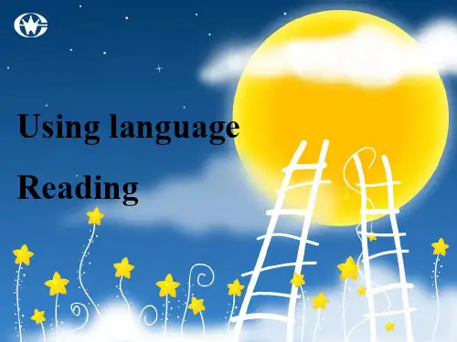 人教版新课标高中英语必修五 第五单元 using language(共18张PPT)