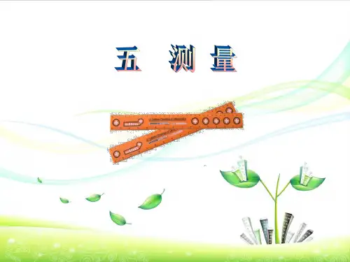 二年级数学《测量》ppt课件