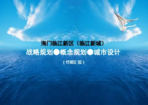 海门临江新区(临江新城)战略发展规划(终期汇报)