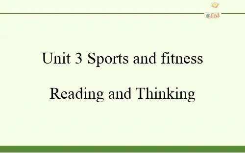 高一英语人教版新教材高中英语必修第二册Unit3 Reading and Thinking课件