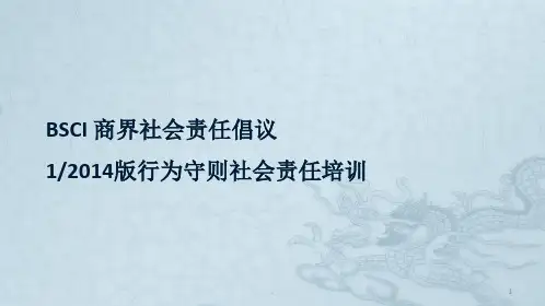 社会责任培训ppt课件