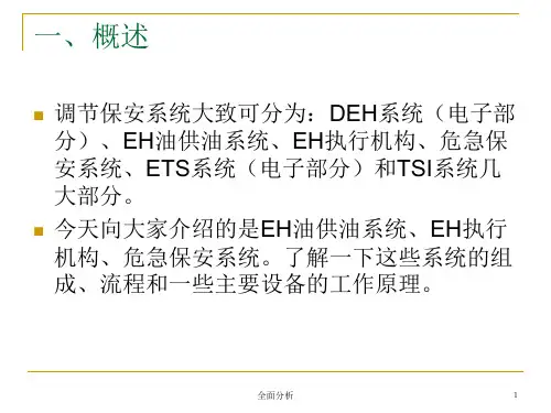 DEH液压调节系统介绍高教知识