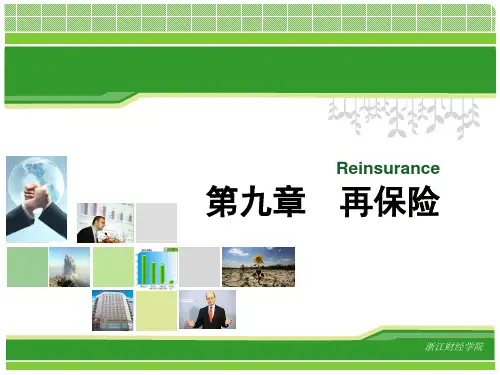 第九章 再保险