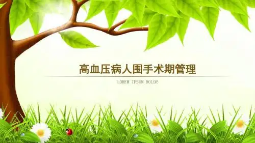高血压病人围手术期管理  ppt课件