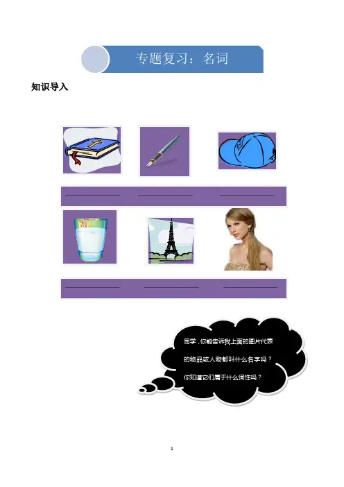 2020中考英语专题复习------名词(附答案)