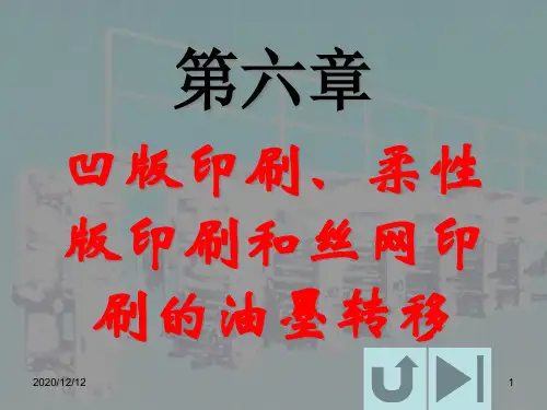 包装印刷凹版印刷、柔性版印刷和丝网印刷的油墨转移培训