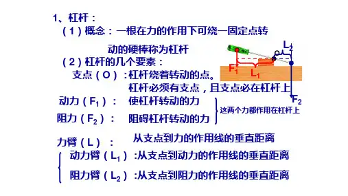 杠杆和滑轮练习