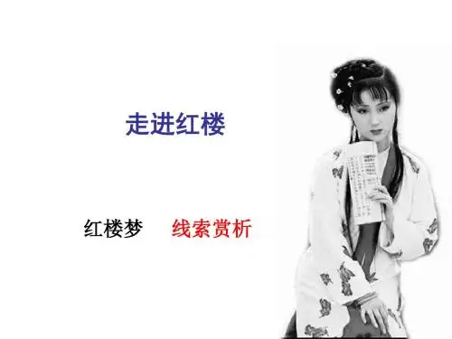 红楼梦线索分析