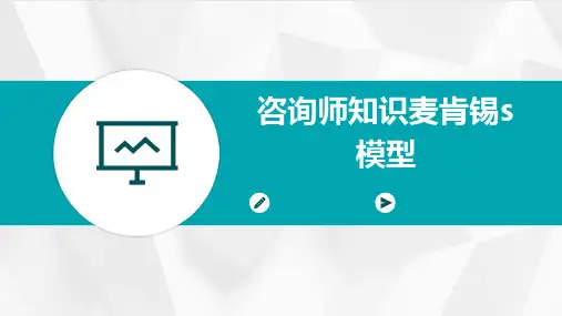 咨询师知识麦肯锡S模型