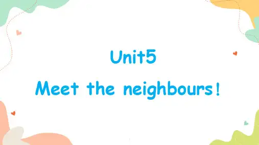 青少版新概念1A-unit5-课件