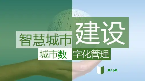 智慧城市建设 案例分析课件